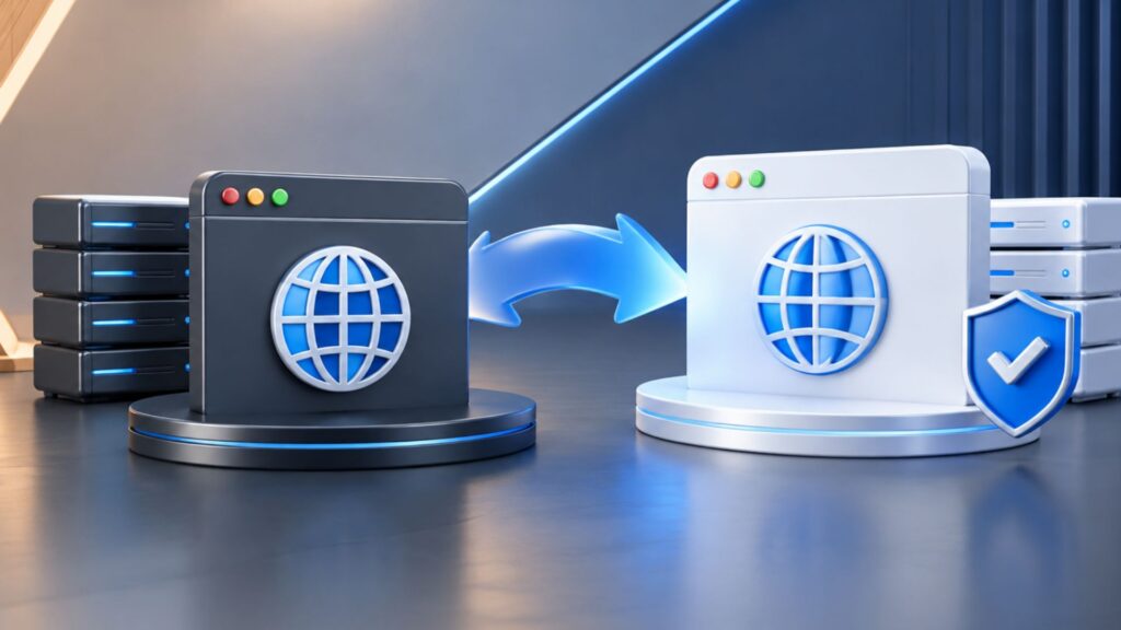 SEO domain change